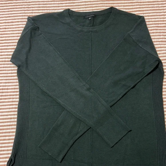 Staccato Dark Green Crewneck Sweater - Picture 1 of 3